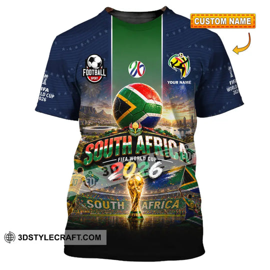 Unisex Shirt - Custom South Africa World Cup 2026 Shirt style option 1