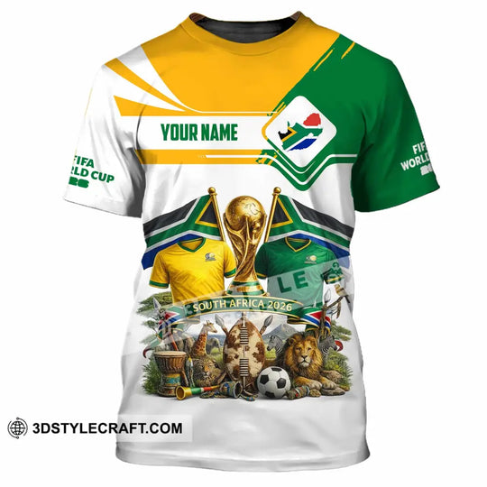 Unisex Shirt - Custom South Africa World Cup 2026 Shirt style option 4