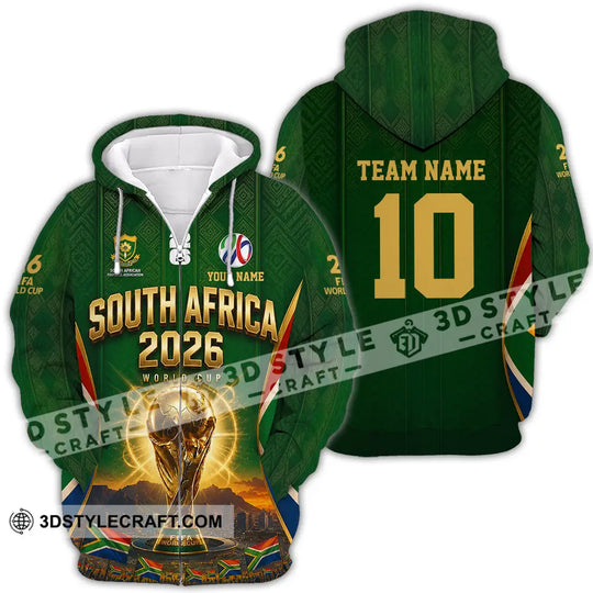 Unisex Shirt - Custom South Africa World Cup 2026 Shirt style option 4
