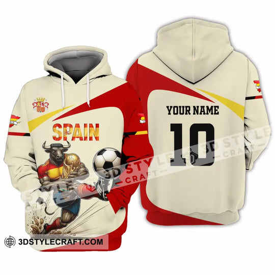 Unisex Shirt - Custom Spain 3D Shirt style option 4
