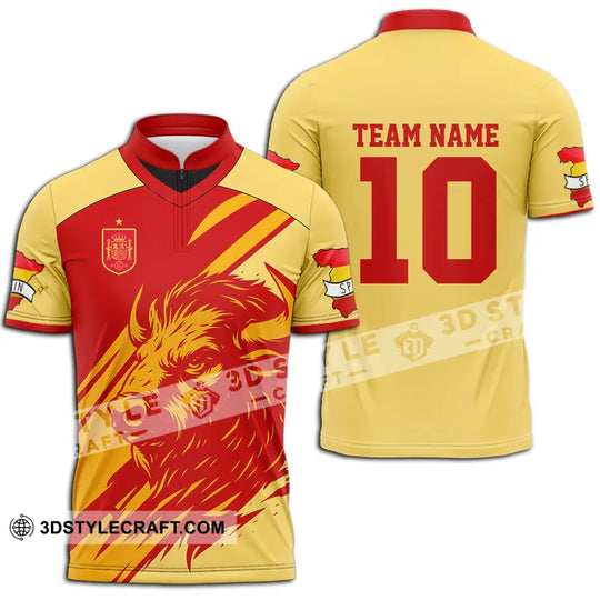 Unisex Shirt - Custom Spain 3D Shirt style option 2