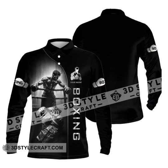 Unisex Shirt - Custom Strong Men, Boxing Lover Sport Shirt style option 3