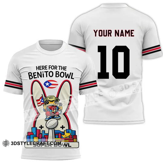 Unisex Shirt - Custom Super Bowl 3D Shirt style option 2