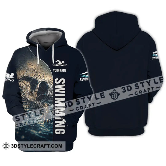 Unisex Shirt - Custom Swimming Shirt style option 3