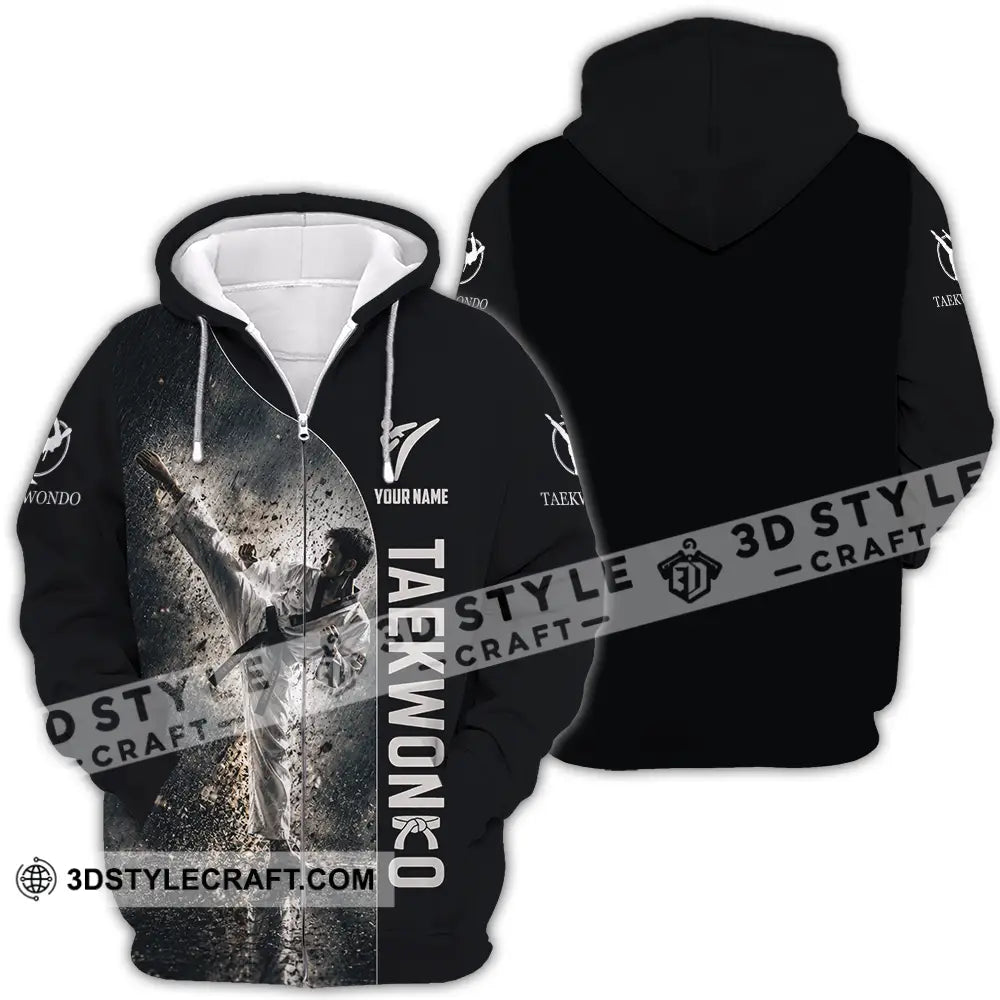 Unisex Shirt - Custom Taekwondo Shirt - Zipper Hoodie / S - T-shirt