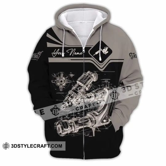 Unisex Shirt - Custom Tattoo Artist Shirt style option 3