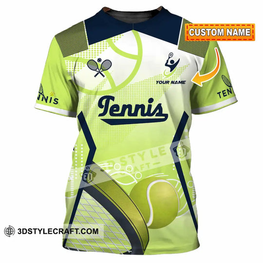 Unisex Shirt - Custom Tennis 3D Shirt style option 1