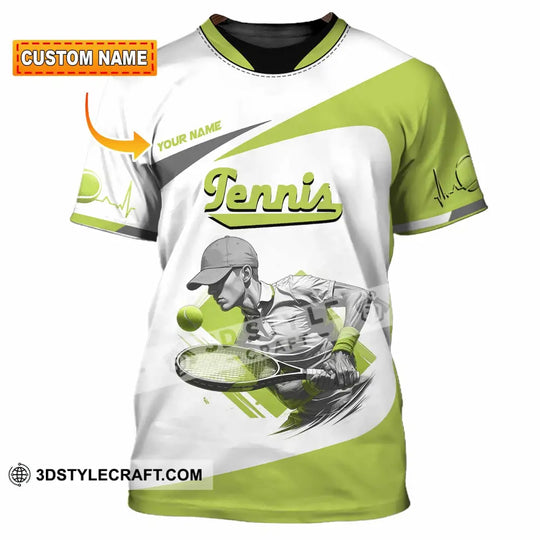 Unisex Shirt - Custom Tennis 3D Shirt style option 1
