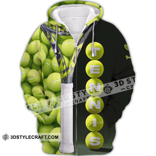 Unisex Shirt - Custom Tennis Ball, Tennis Player Sport Shirt style option 2
