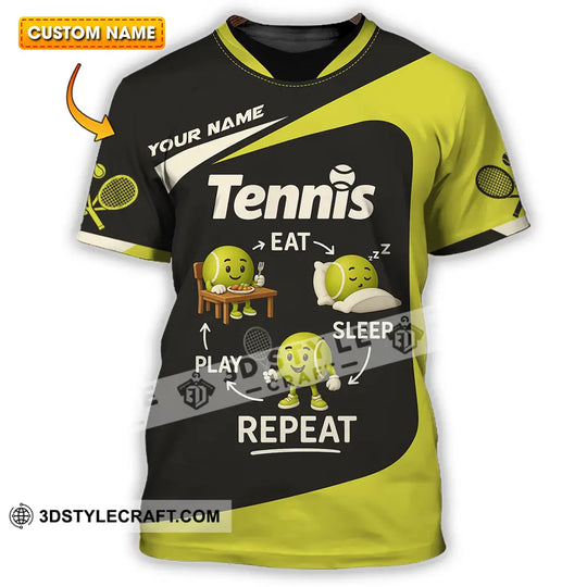 Unisex Shirt - Custom Tennis Shirt style option 1
