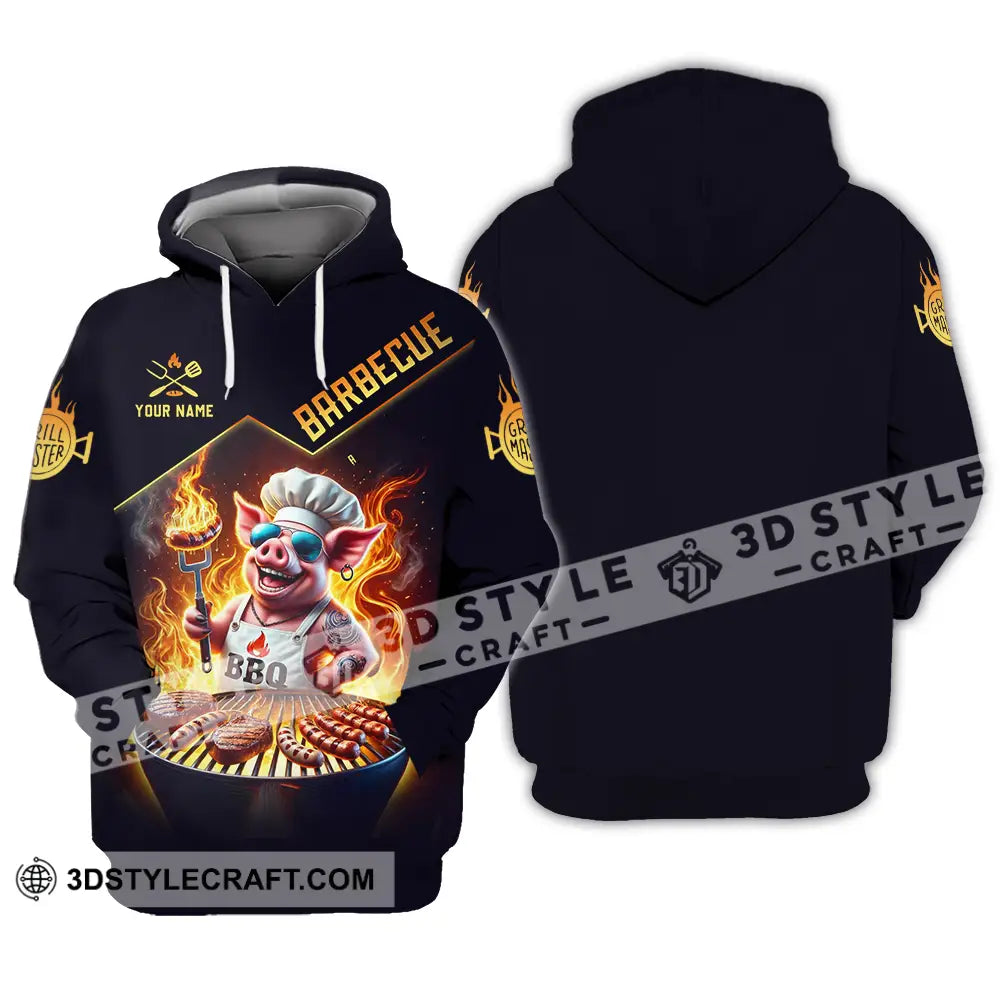 Unisex Shirt - Custom Text Barbecue Hoodie / S T-Shirt