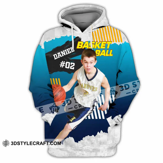 Unisex Shirt - Custom Text Shirt, Basketball Shirt style option 4