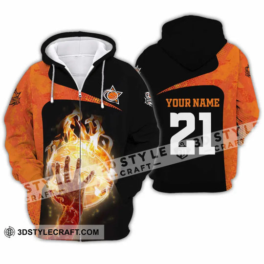 Unisex Shirt - Custom Text Shirt, Basketball style option 3