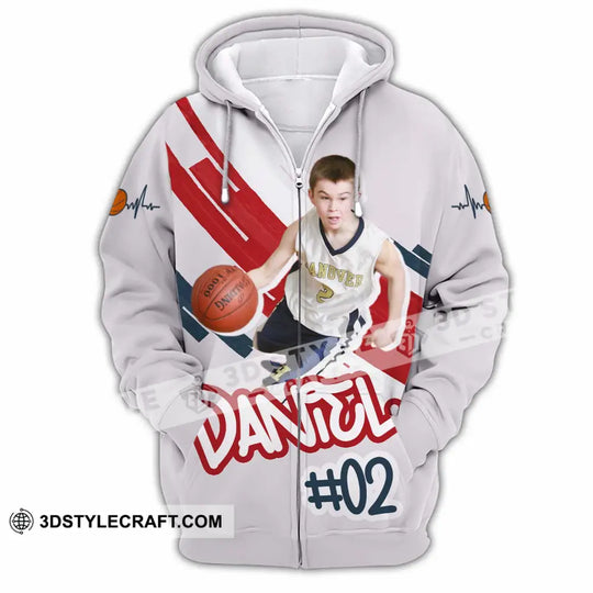 Unisex Shirt - Custom Text Shirt, Basketball Shirt style option 4