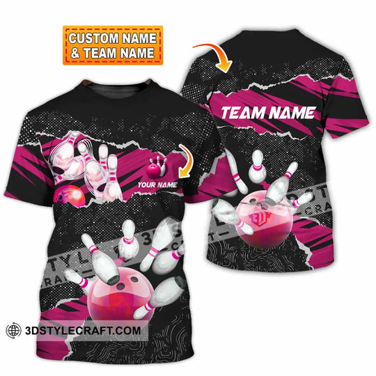 Unisex Shirt - Custom Text Shirt, Bowling Shirt style option 1