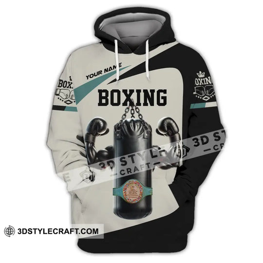 Unisex Shirt - Custom Text Shirt Boxing style option 2