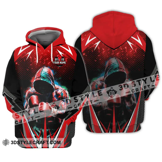 Unisex Shirt - Custom Text Shirt, Boxing Shirt style option 3