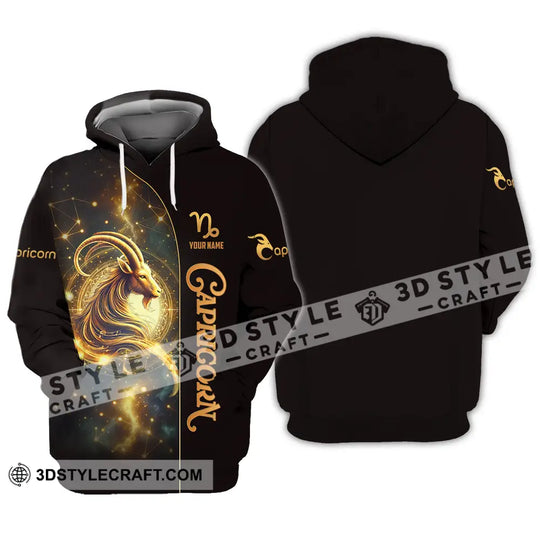 Unisex Shirt - Custom Text Shirt Capricorn style option 3