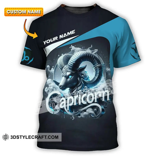 Unisex Shirt - Custom Text Shirt Capricorn style option 1