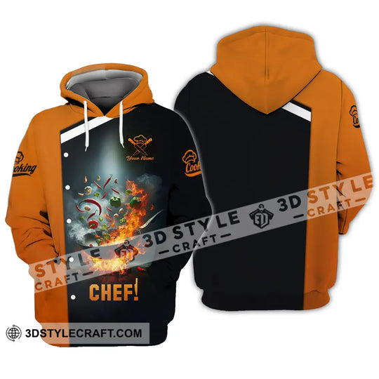 Unisex Shirt - Custom Text Shirt Chef style option 3
