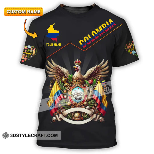 Unisex Shirt - Custom Text Shirt Colombia style option 1