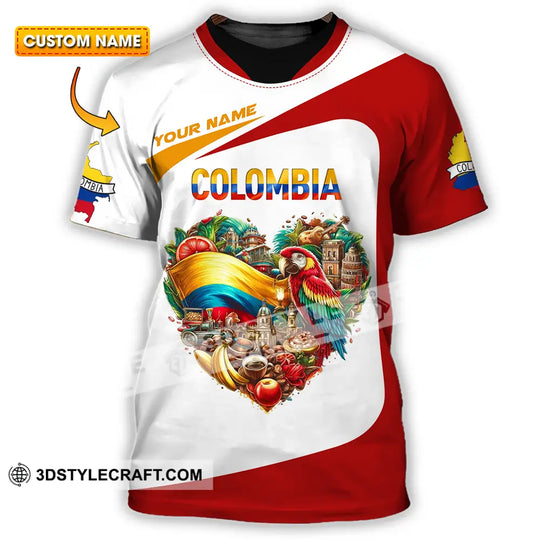 Unisex Shirt - Custom Text Shirt Colombia style option 1