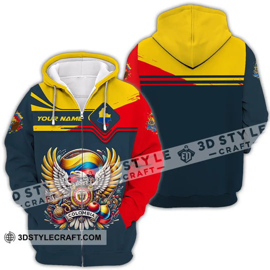 Unisex Shirt - Custom Text Shirt Colombia style option 4
