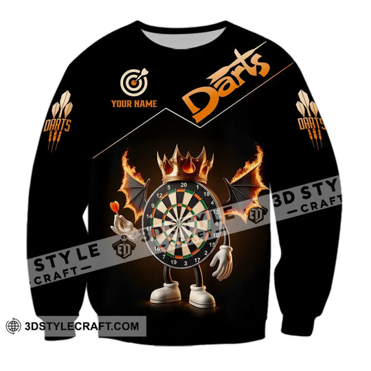 Unisex Shirt - Custom Text Shirt Darts style option 4