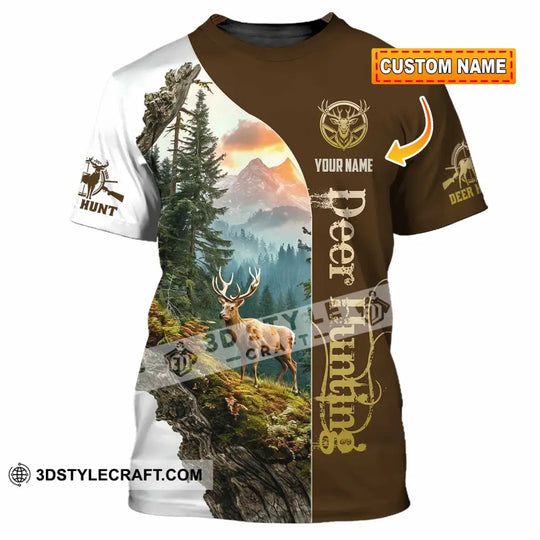 Unisex Shirt - Custom Text Shirt, Deer Hunting style option 1