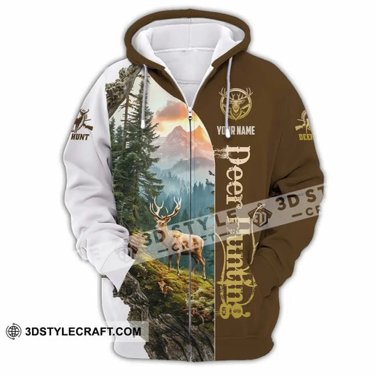 Unisex Shirt - Custom Text Shirt, Deer Hunting style option 3