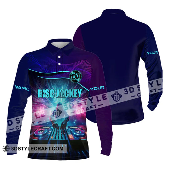Unisex Shirt - Custom Text Dis Jockey Shirt style option 3