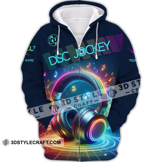 Unisex Shirt - Custom Text Dis Jockey Shirt style option 2