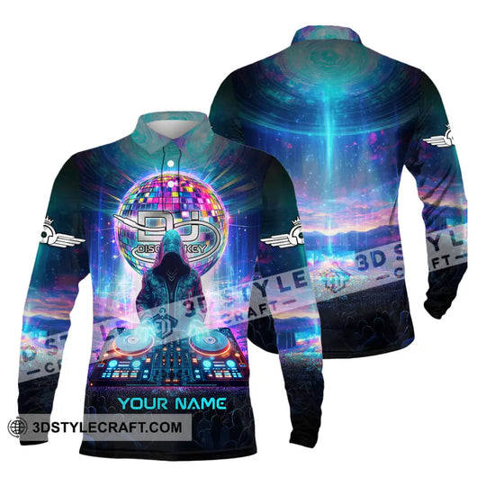 Unisex Shirt - Custom Text Shirt Disc Jockey style option 3