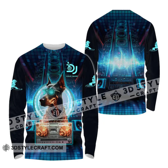 Unisex Shirt - Custom Text Shirt Disc Jockey style option 4
