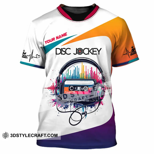 Unisex Shirt - Custom Text Shirt, DJ Shirt style option 2