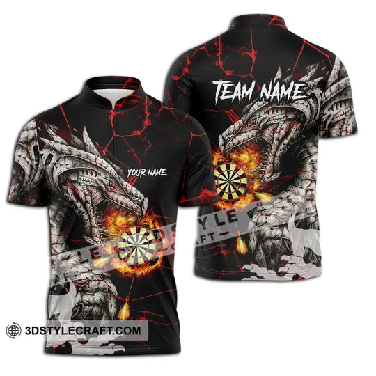 Unisex Shirt - Custom Text Shirt, Dragon Dart Shirt style option 3