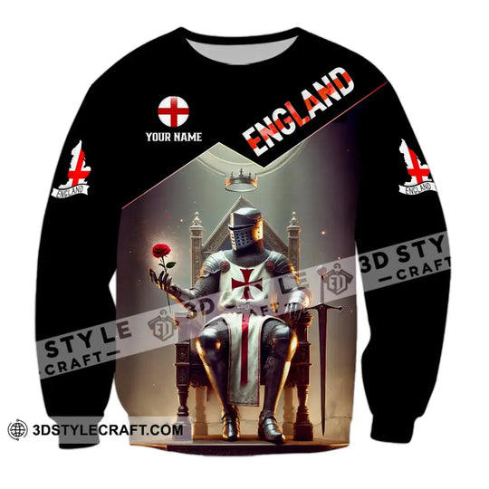 Unisex Shirt - Custom Text Shirt England style option 4