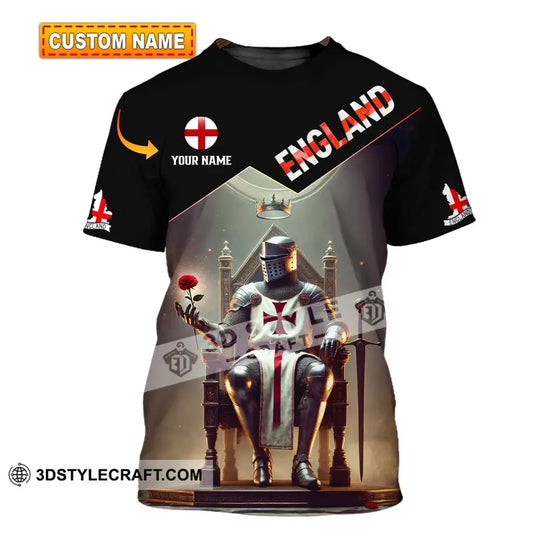 Unisex Shirt - Custom Text Shirt England style option 1