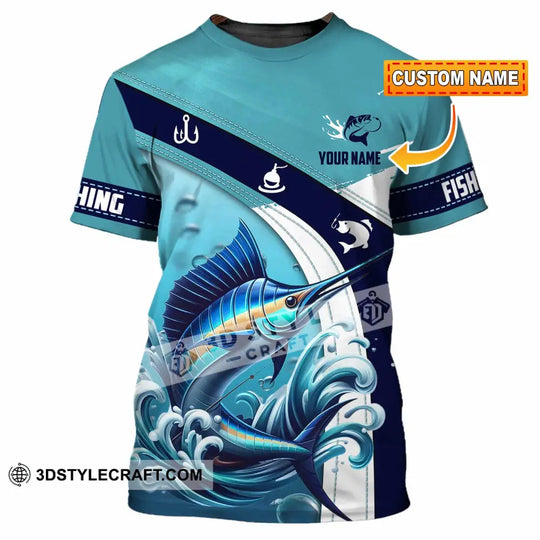 Unisex Shirt - Custom Text Shirt, Fishing Lover style option 1