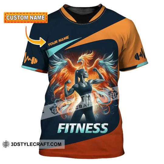 Unisex Shirt - Custom Text Shirt, Fitness Shirt style option 1