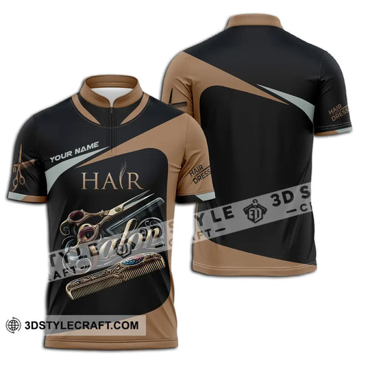 Unisex Shirt - Custom Text Shirt For Hair Salon style option 2