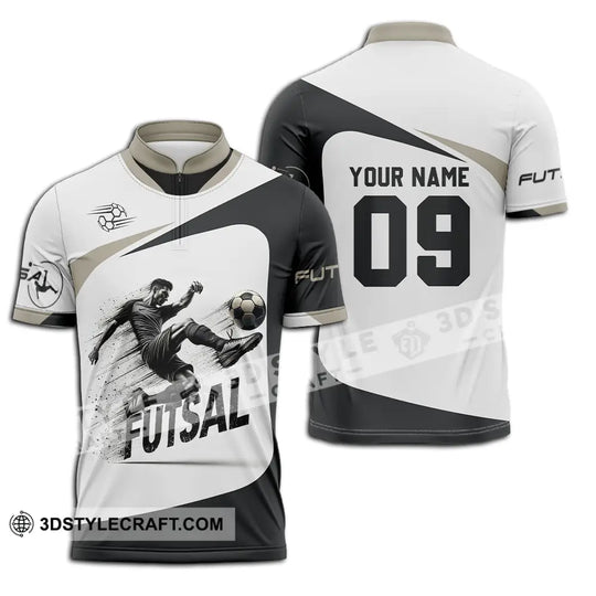 Unisex Shirt - Custom Text Shirt Futsal style option 2