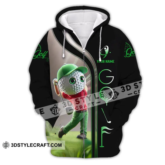 Unisex Shirt - Custom Text Shirt Golf Man style option 3