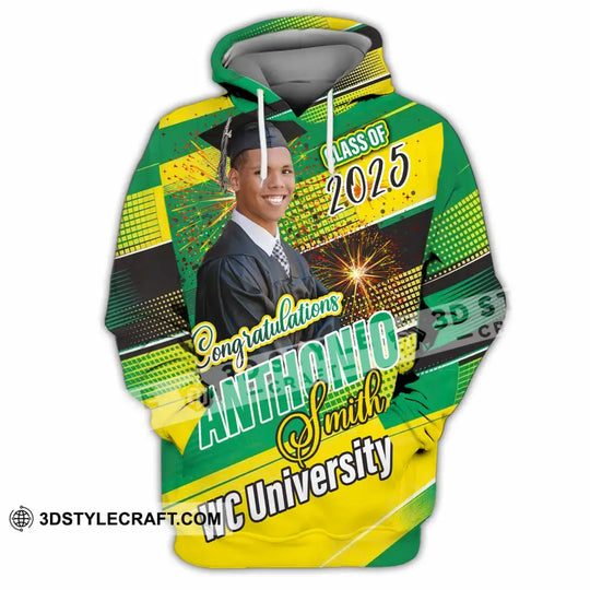 Unisex Shirt - Custom Text Shirt, Graduation Shirt style option 3