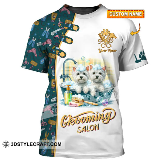 Unisex Shirt - Custom Text Shirt, Groom Salon Shirt style option 1