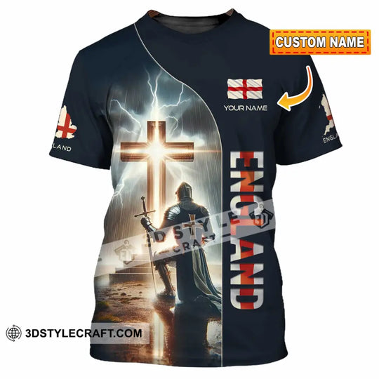 Unisex Shirt - Custom Text Shirt Guardian Of England style option 1