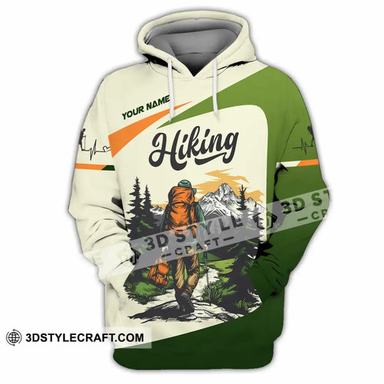 Unisex Shirt - Custom Text Shirt, Hiking Shirt style option 4