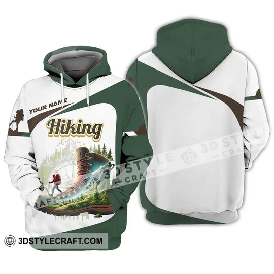 Unisex Shirt - Custom Text Shirt Hiking Lover style option 3