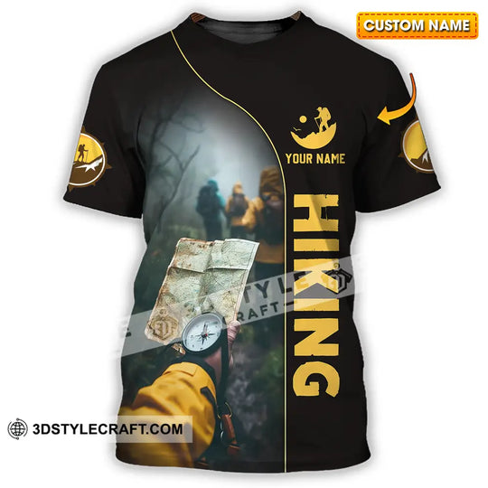 Unisex Shirt - Custom Text Shirt, Hiking Shirt style option 1