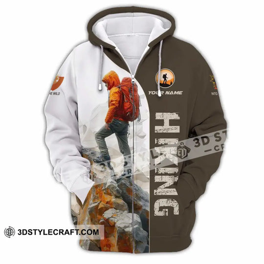 Unisex Shirt - Custom Text Shirt, Hiking Shirt style option 3